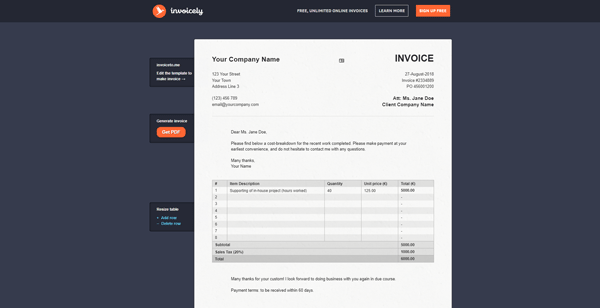 Invoicely Best Invoice Maker Apps for Small Business and Freelancer