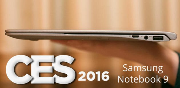 Samsung Launches Notebook 9 at CES 2016