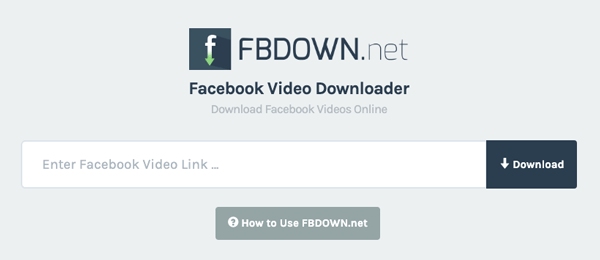 fb down video