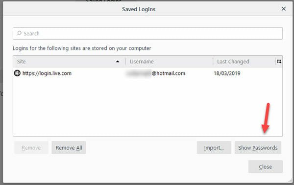 How To Manage Saved Passwords In Firefox