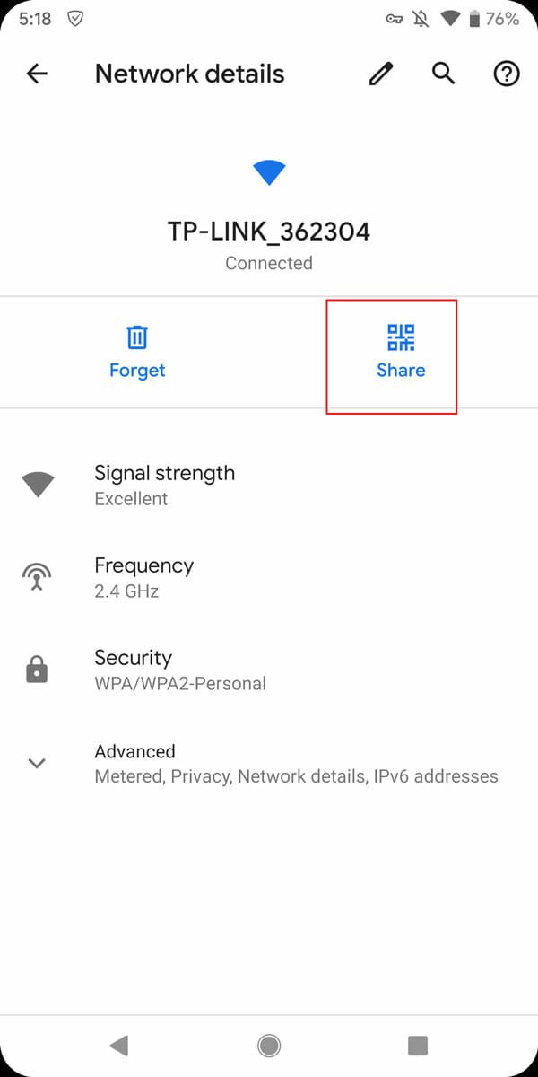Share Wi-Fi Without Sharing Password In Android Q