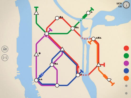 Mini Metro: Paid Offline Brain Game For iPad