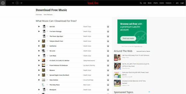 Best Music Sites To Download Songs