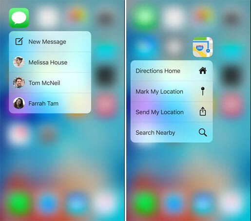 3D Touch for iPhone 6S and 6S Plus