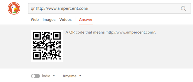 Create QR Code Best DuckDuckGo Search Tips and Tricks