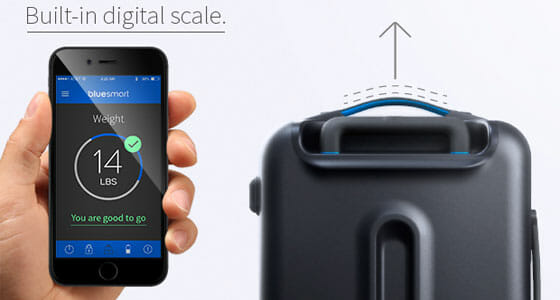 Digital Scale in Bluesmart