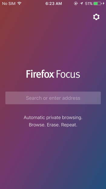 firefox-focus-for-ios-start-screen