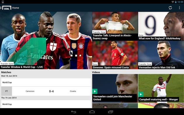 Goal App for Android