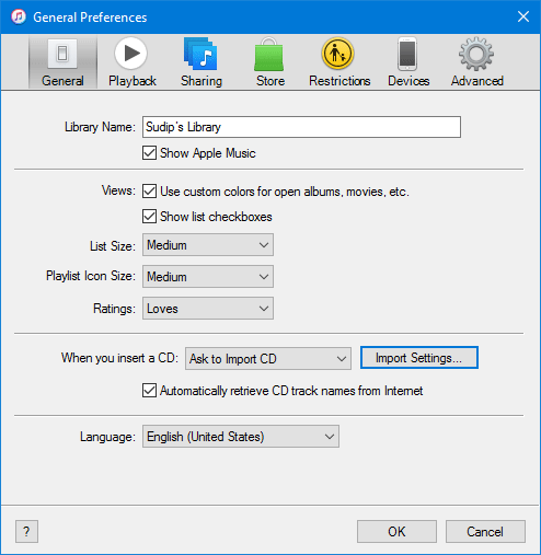 Import-settings-in-iTunes