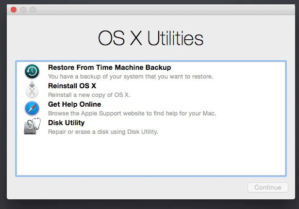 how to backup files on os x utilities