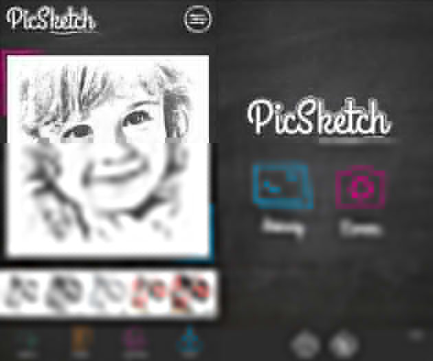 PicSketch for WIndows Phone