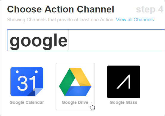 Select-Action-Channel