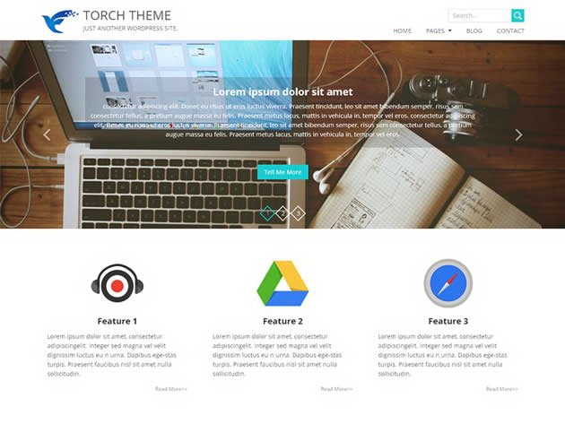 Torch WordPress theme