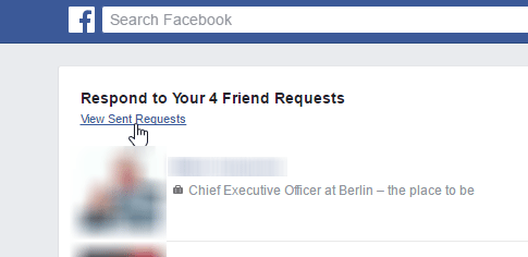 How to Check Sent Friend Requests on Facebook