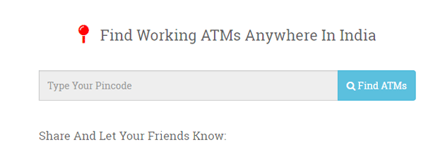 workingatms-find-atm-with-money-in-india