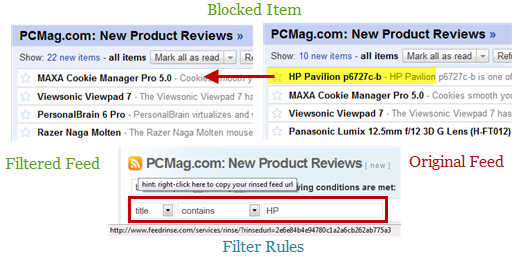 Remove Unnecessary Items from Google reader
